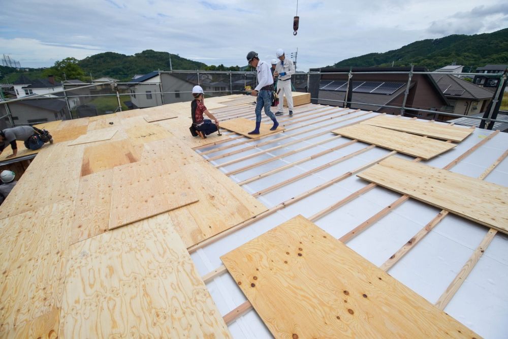 福岡県糟屋郡久山町01　注文住宅建築現場リポート⑥　～上棟式～