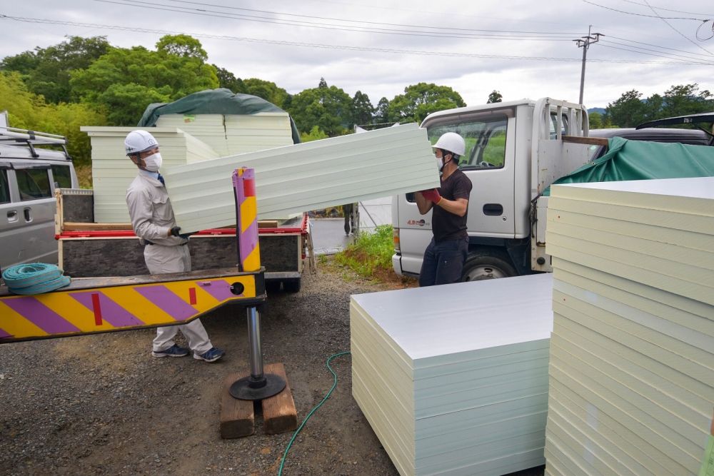 福岡県糟屋郡久山町01　注文住宅建築現場リポート⑥　～上棟式～