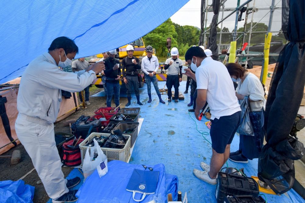 福岡県糟屋郡久山町01　注文住宅建築現場リポート⑥　～上棟式～