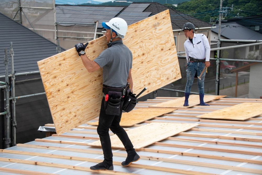 福岡県糟屋郡久山町01　注文住宅建築現場リポート⑥　～上棟式～