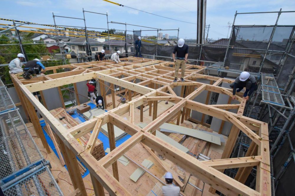 「福岡市西区05」注文住宅現場リポート③【上棟式】