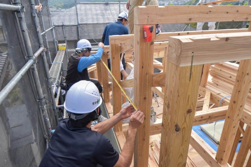 「福岡市西区05」注文住宅現場リポート③【上棟式】