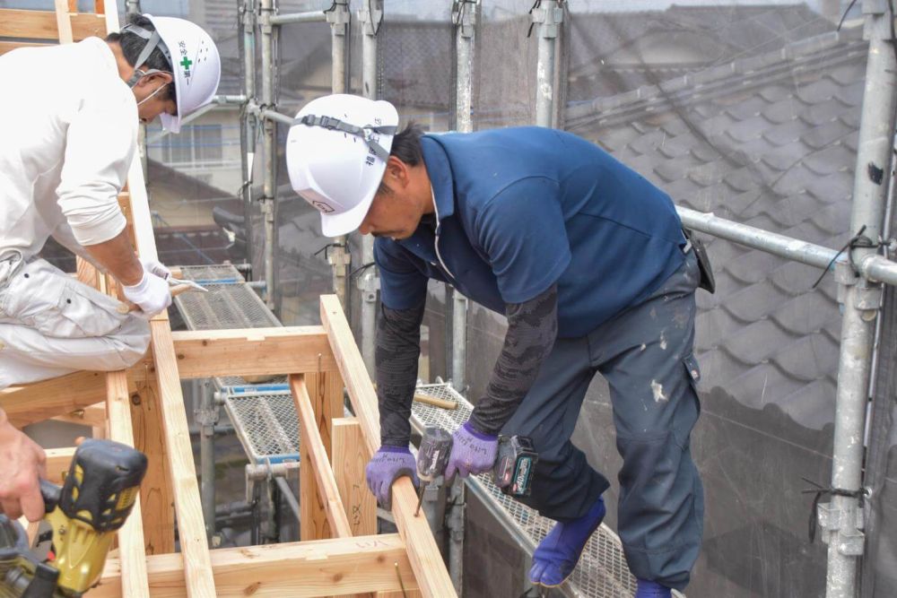 「福岡市西区05」注文住宅現場リポート③【上棟式】