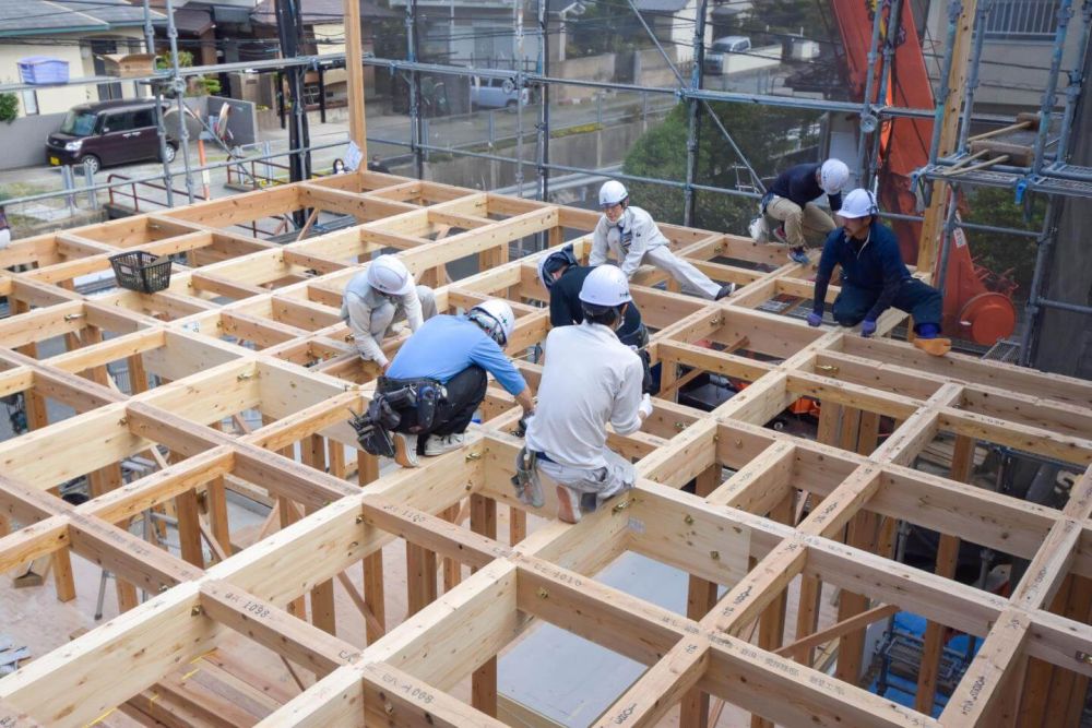 「福岡市西区05」注文住宅現場リポート③【上棟式】