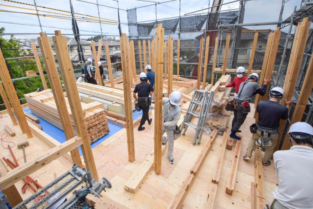 「福岡市西区05」注文住宅現場リポート③【上棟式】