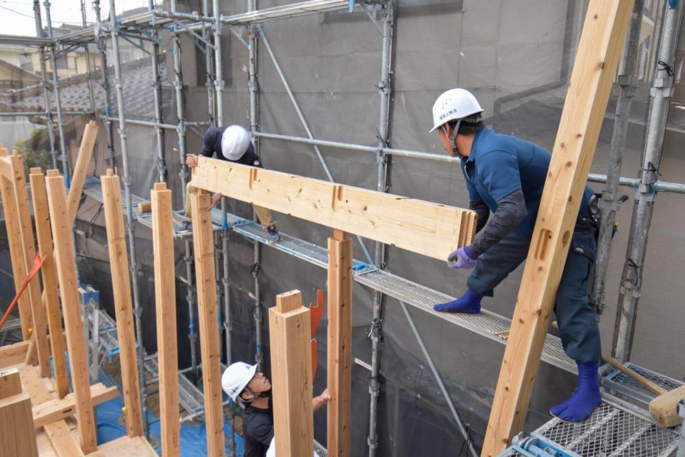 「福岡市西区05」注文住宅現場リポート③【上棟式】
