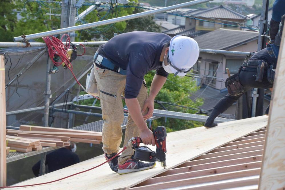 福岡市西区05　注文住宅建築現場リポート③　～上棟式～