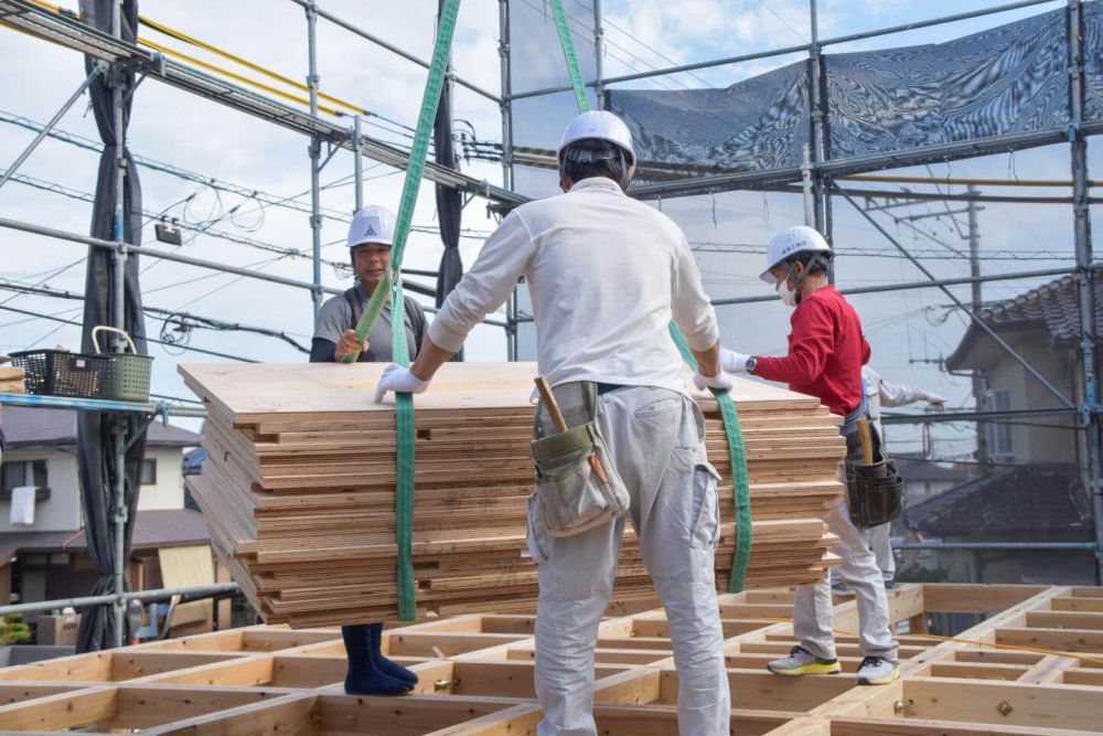 福岡市西区05　注文住宅建築現場リポート③　～上棟式～