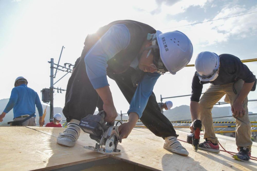 福岡市西区05　注文住宅建築現場リポート③　～上棟式～