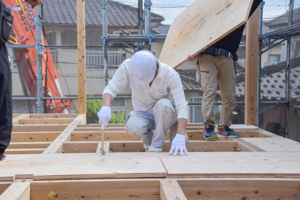 福岡市西区05　注文住宅建築現場リポート③　～上棟式～