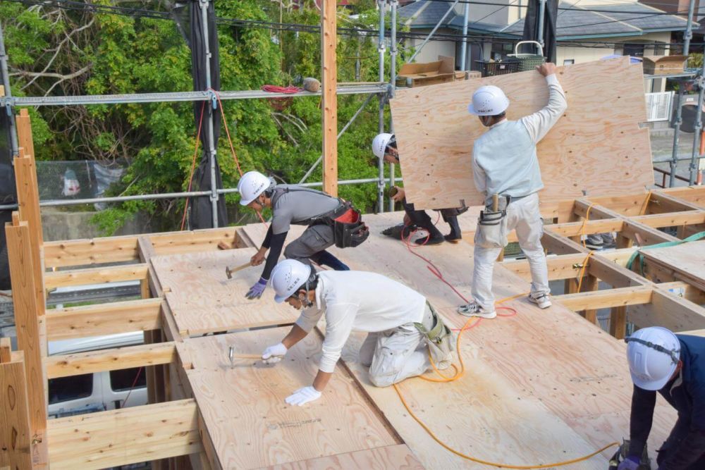 「福岡市西区05」注文住宅現場リポート③【上棟式】