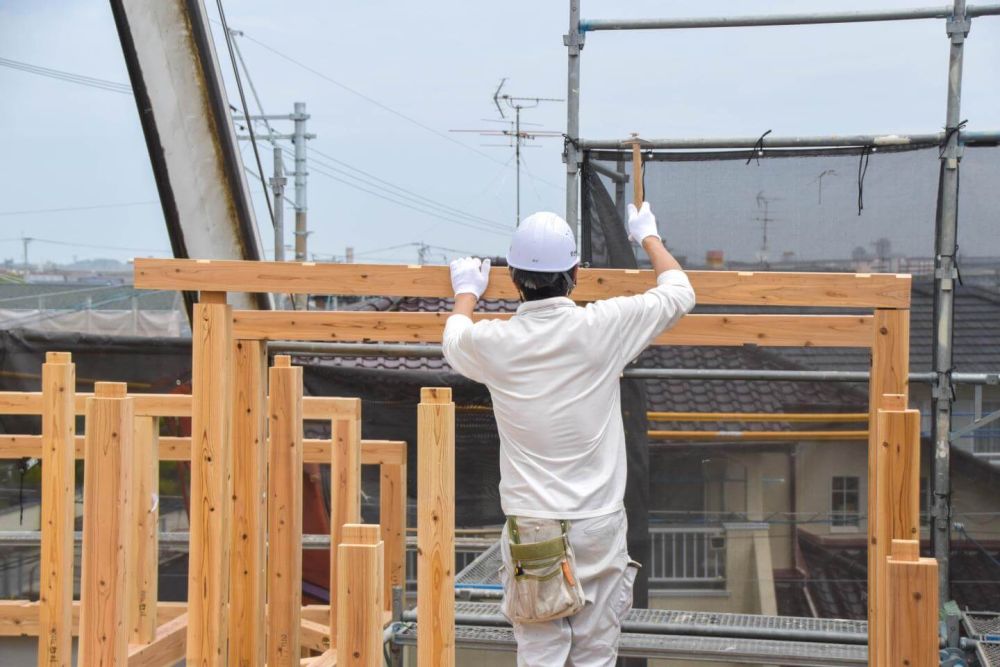 福岡市西区05　注文住宅建築現場リポート③　～上棟式～