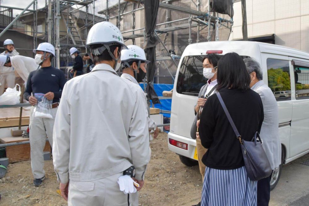 福岡市西区05　注文住宅建築現場リポート③　～上棟式～