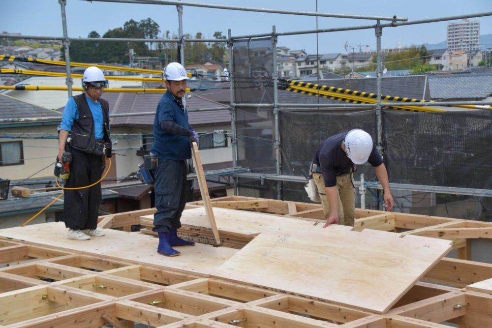 福岡市西区05　注文住宅建築現場リポート③　～上棟式～