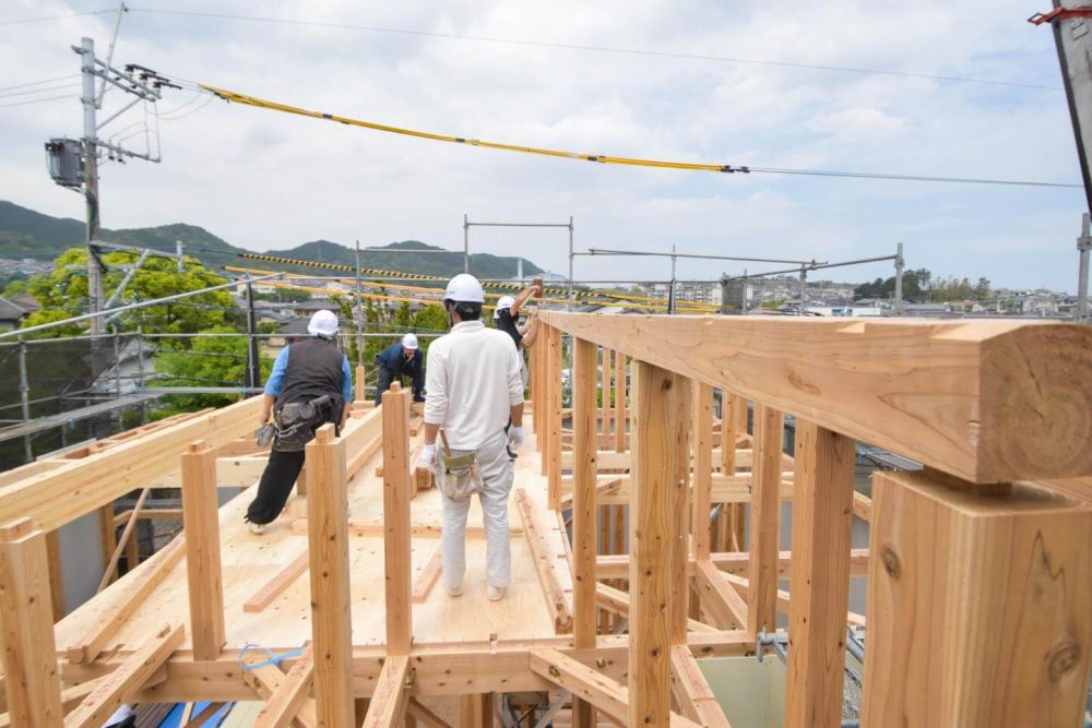 「福岡市西区05」注文住宅現場リポート③【上棟式】