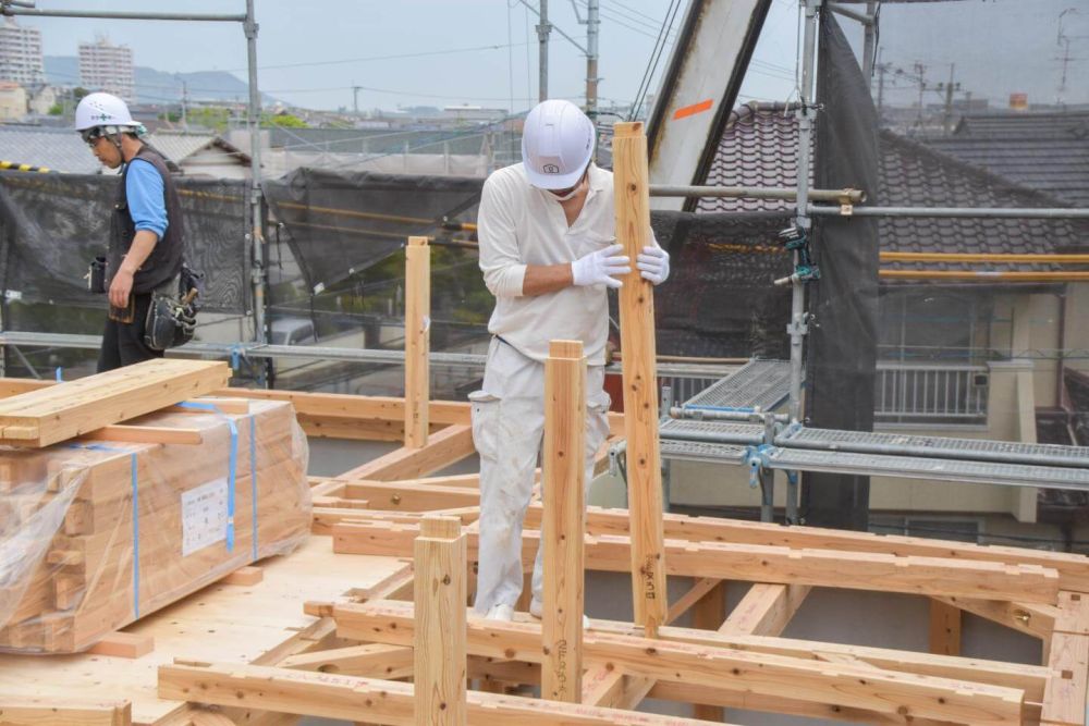 「福岡市西区05」注文住宅現場リポート③【上棟式】