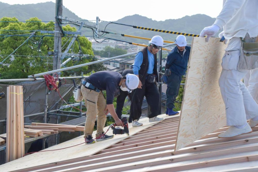 「福岡市西区05」注文住宅現場リポート③【上棟式】