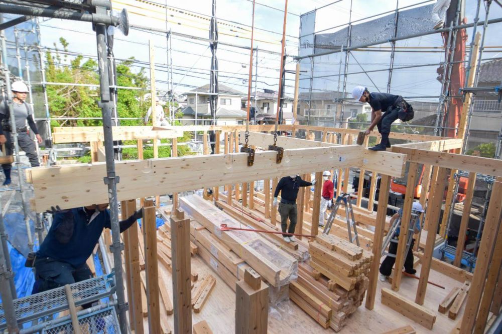 「福岡市西区05」注文住宅現場リポート③【上棟式】
