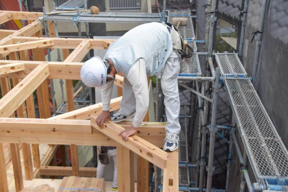 「福岡市西区05」注文住宅現場リポート③【上棟式】