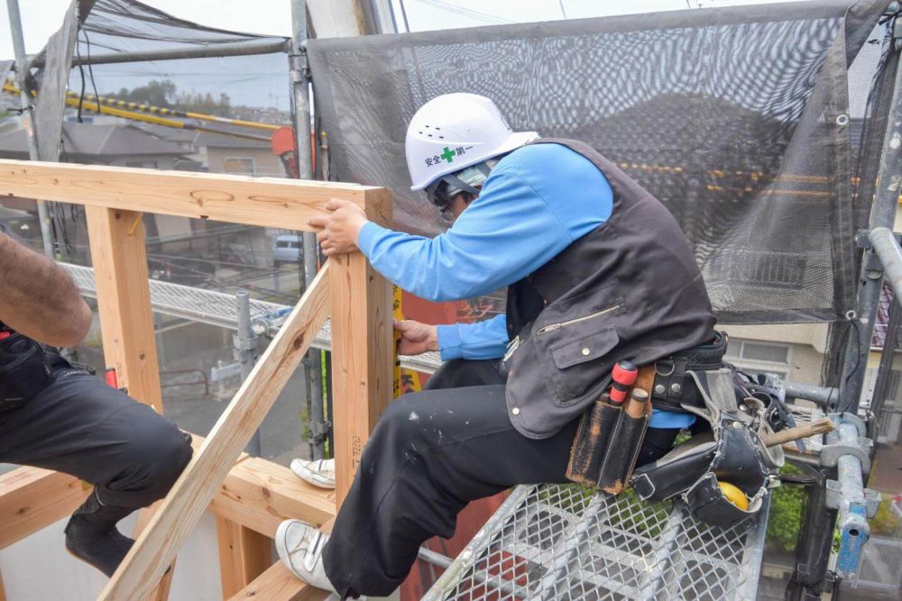 福岡市西区05　注文住宅建築現場リポート③　～上棟式～