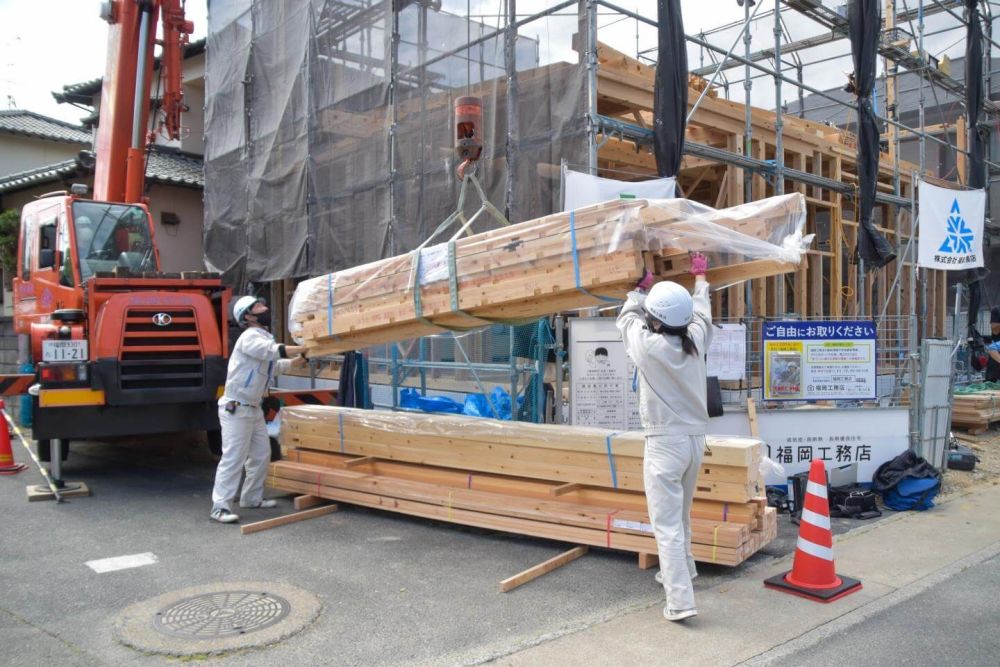 「福岡市西区05」注文住宅現場リポート③【上棟式】