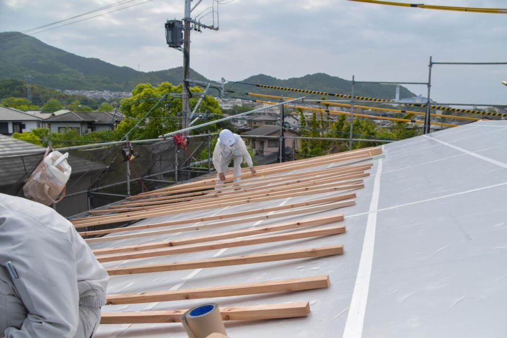 福岡市西区05　注文住宅建築現場リポート③　～上棟式～