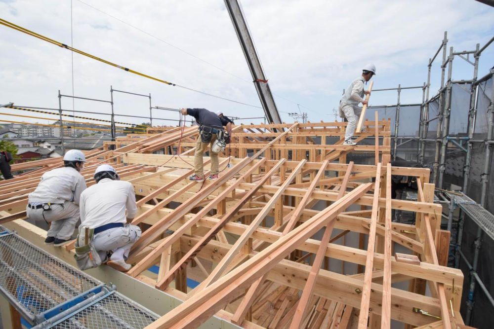 福岡市西区05　注文住宅建築現場リポート③　～上棟式～