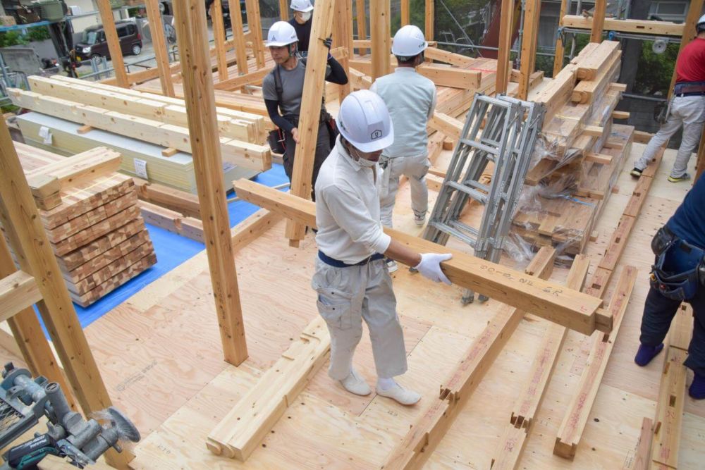 「福岡市西区05」注文住宅現場リポート③【上棟式】