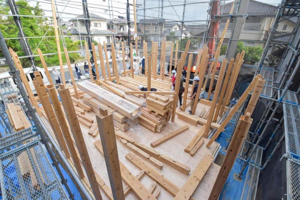 「福岡市西区05」注文住宅現場リポート③【上棟式】