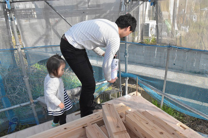 「古賀市01」注文住宅現場リポート⑥【上棟式】