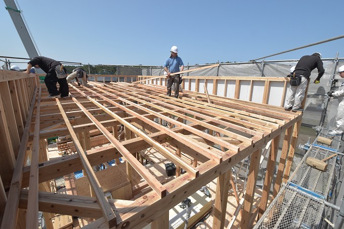 「古賀市01」注文住宅現場リポート⑥【上棟式】
