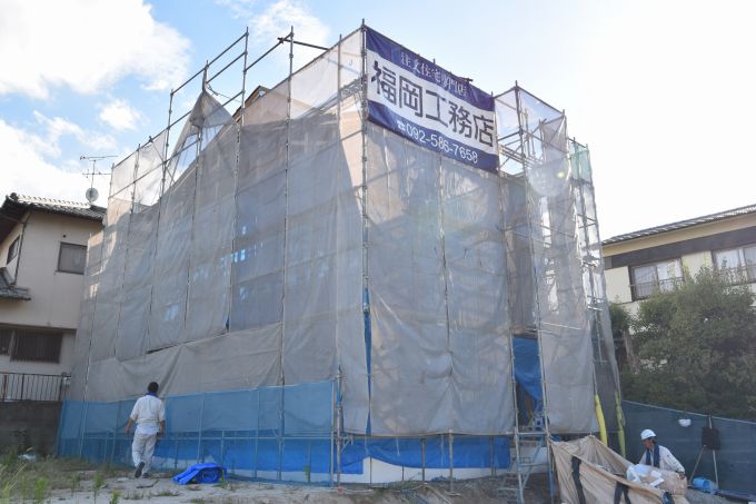 「福岡市南区10」注文住宅現場リポート⑤【上棟式】