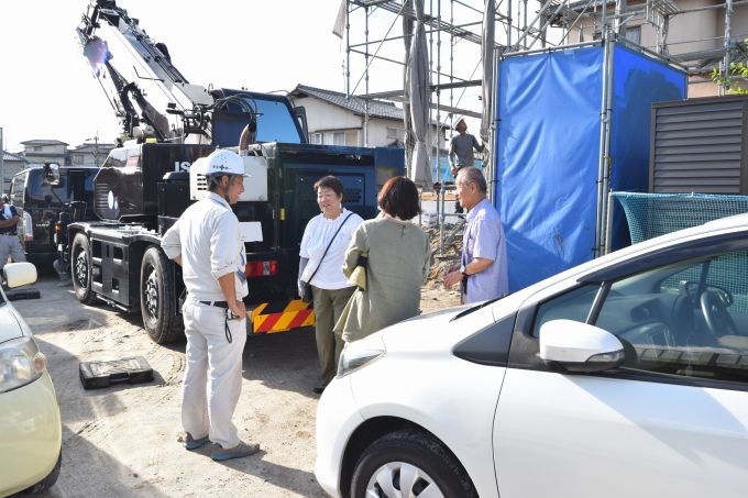 福岡市南区10　注文住宅建築現場リポート⑤　～上棟式～