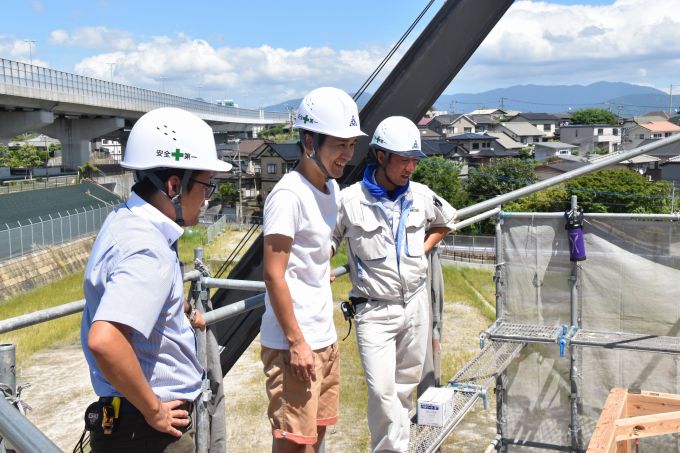 「福岡市南区10」注文住宅現場リポート⑤【上棟式】