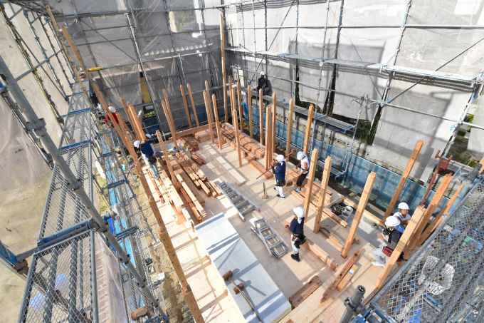 「福岡市南区10」注文住宅現場リポート⑤【上棟式】
