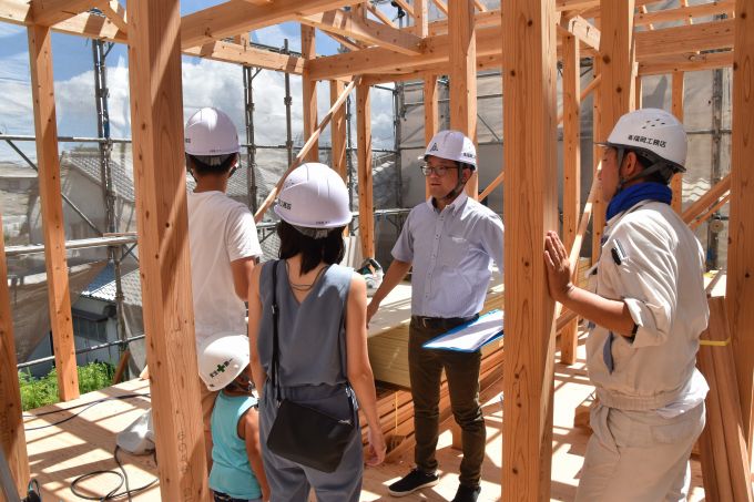 「福岡市南区10」注文住宅現場リポート⑤【上棟式】