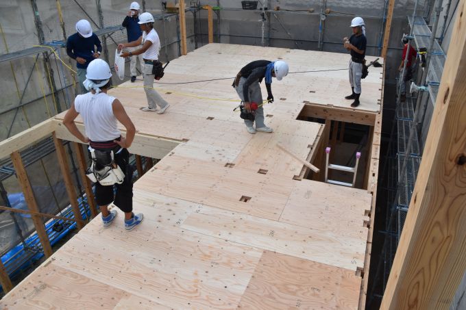 「福岡市南区10」注文住宅現場リポート⑤【上棟式】