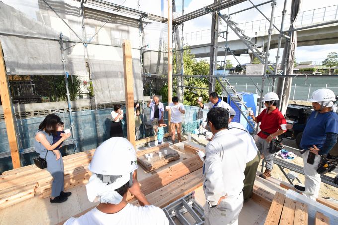 「福岡市南区10」注文住宅現場リポート⑤【上棟式】