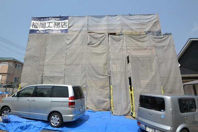 「宗像市03」注文住宅現場リポート⑤【木工事】【筋交い】