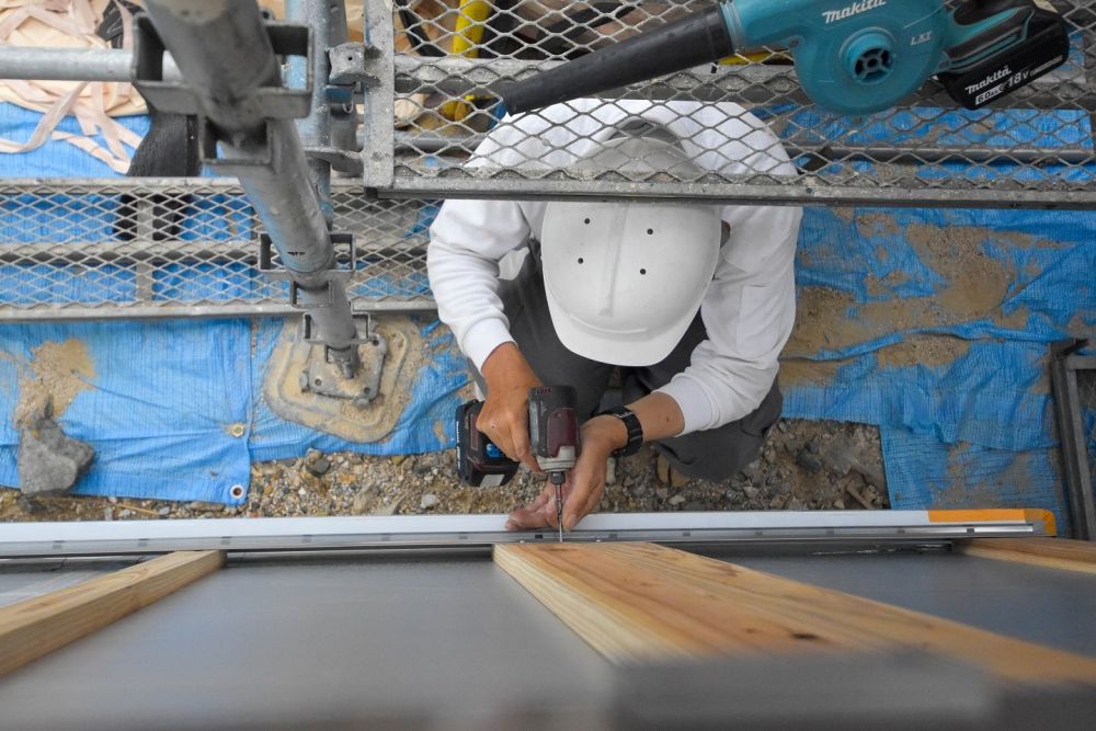「福岡市西区05」注文住宅現場リポート⑥【木工事】【石膏ボード】