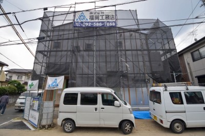 福岡市西区05　注文住宅建築現場リポート⑥　～木工事・石膏ボード～