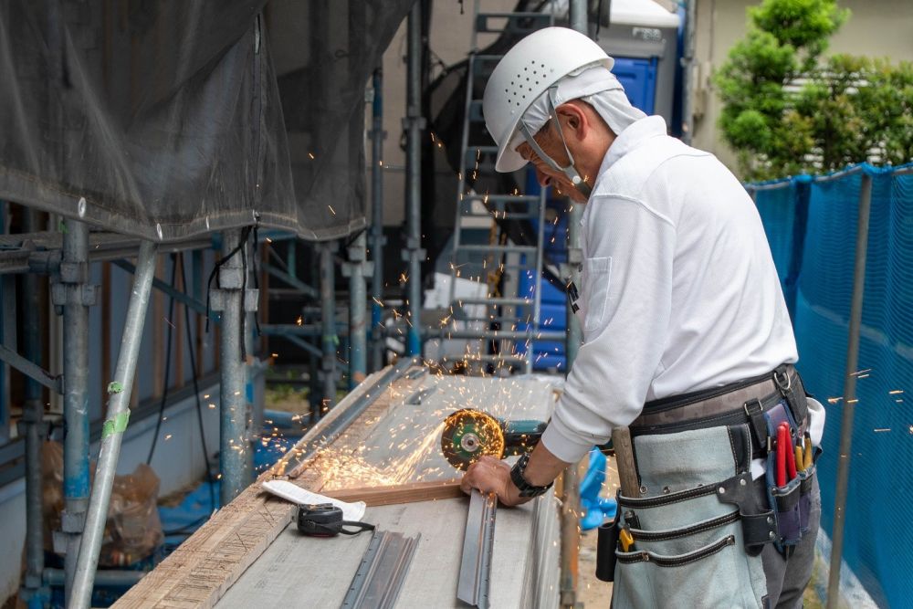 福岡市西区05　注文住宅建築現場リポート⑥　～木工事・石膏ボード～