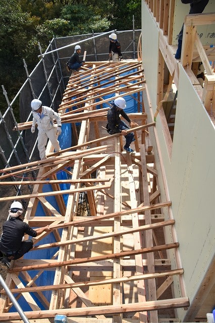 福岡県小郡市02　注文住宅建築現場リポート③