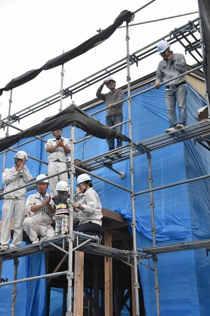 「小郡市02」注文住宅現場リポート③【上棟式】