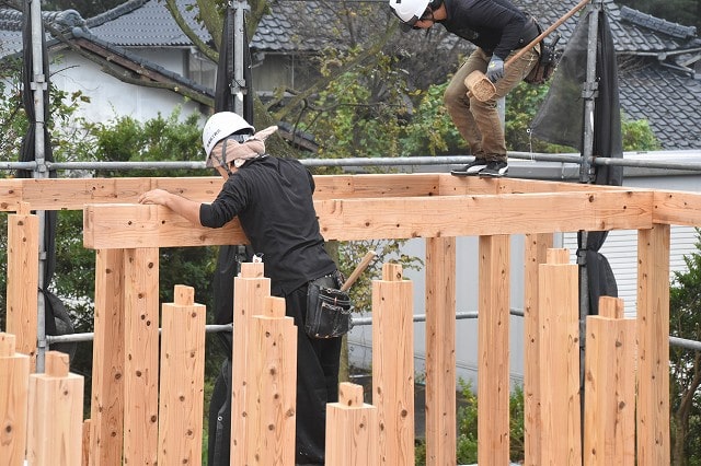 福岡県小郡市02　注文住宅建築現場リポート③