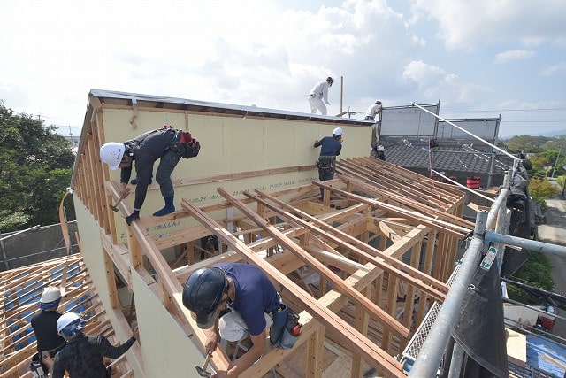 福岡県小郡市02　注文住宅建築現場リポート③