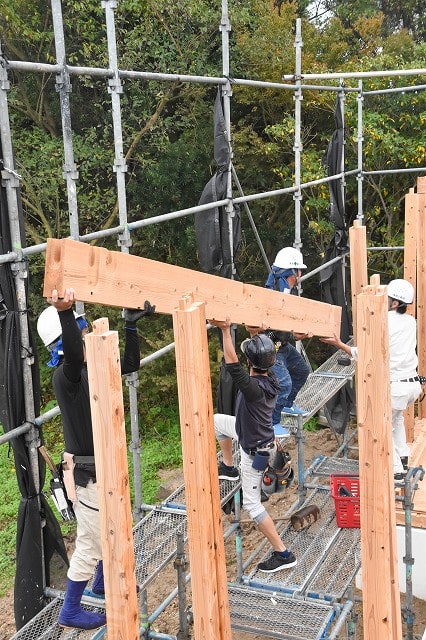 福岡県小郡市02　注文住宅建築現場リポート③