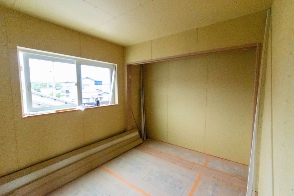 「糸島市二丈深江01」注文住宅現場リポート⑩【タイル工事】