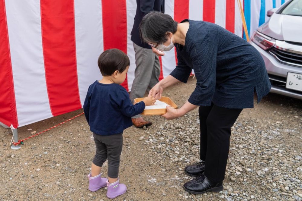 福岡市南区23　注文住宅建築現場リポート①　～地鎮祭～