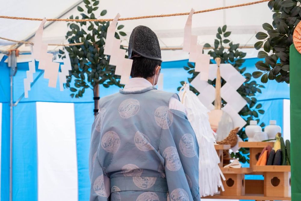 「福岡市南区23」注文住宅現場リポート①【地鎮祭】